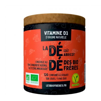 Vitamine D3 Dede Vitamine D3 Abricot 120 Cp