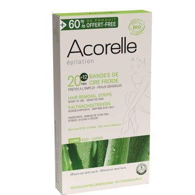 Bandes Depilatoires Corps + 60% Offert