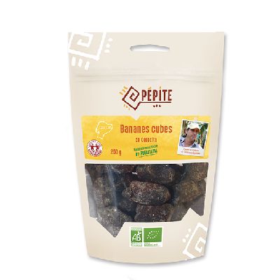 Bananes Moelleuses Cubes 250 G De équateur