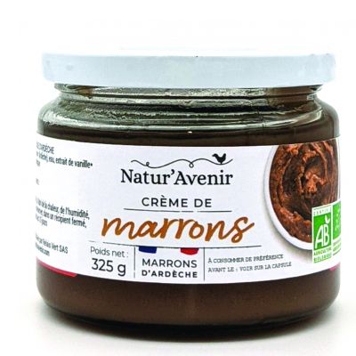 Crème de marrons avec morceaux d'Ardèche - Reflets de France - 325 g