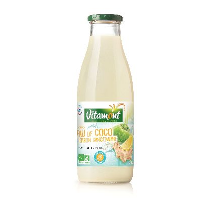 Eau Coco Citron Gingembre 750ml